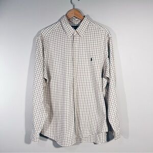 Ralph Lauren Button Down Long Sleeve Classic Fit Shirt Men’s XL